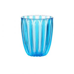 Guzzini Verre Bas "Dolcevita", Bio-Based Plastic, Turquoise, 8,5x8,5xh10