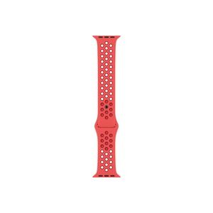 Apple Bracelet Sport Nike 45 mm Cramoisi brillant/Gym Red - Regular