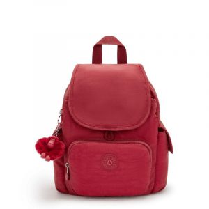 Kipling City Pack Mini, Petit Sac à Dos, 14 x 80 x 38 cm, Funky Red (Rouge)