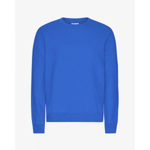 Pull col rond Colorful Standard Classic Sapphire Blue