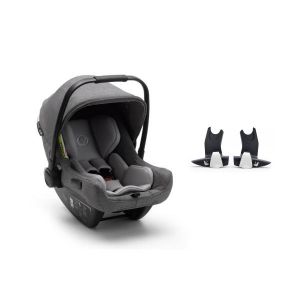 Image de Bugaboo Siège auto Turtle Air by nuna Gris et adaptateur poussette Bee Multicolore