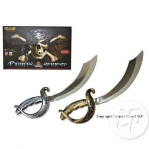 Image de Sabre de pirate 50cm mix (pack présentoir)