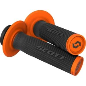Scott Poignées Cross SX II Lock On Noir Orange