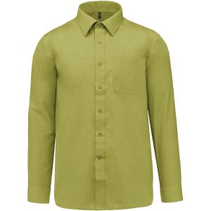Kariban K545 - Hommes JOFREY > CHEMISE MANCHES LONGUES Burnt Lime - XS