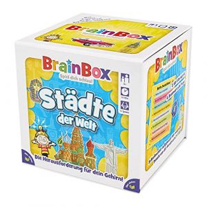 Image de Brain Box 94944 Villes du Monde Jeu &eacute;ducatif Quiz pour Enfants &agrave; partir de 8 Ans