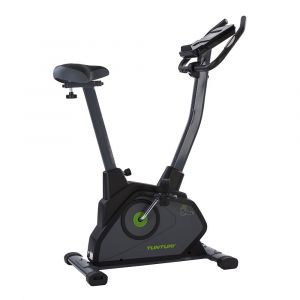 Tunturi Cardio Fit E35 V&eacute;lo d'Appartement Ergom&egrave;tre/Home Trainer/Velo Fitness/Velo Interieur - Apteurs de Pouls int&eacute;gr&eacute;s - avec &eacute;cran LCD et Ordinateur d'entra&icirc;nement - de R&eacute;sistance R&eacute;glable