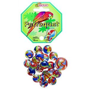 Kim'play 20 billes + 1 calot Perroquet