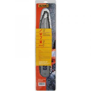 Universel Guide OZAKI 40 cm montage H + Chaîne