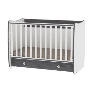 Image de Lorelli Lit bébé évolutif - combiné Dream 60x120 Gris