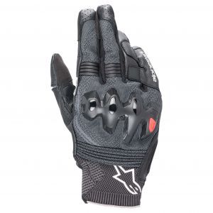 Alpinestars Gants cuir/textile Morph Sport noir/rouge brillant- 3XL