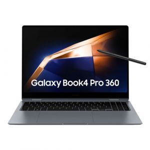 Samsung PC portable Galaxy Book4 Pro 360 16'' Intel Core Ultra 7 155H 16Go RAM 1TB SSD NVIDIA GeForce RTX 4050 AZERTY Fr Gris - Plateforme Intel Evo