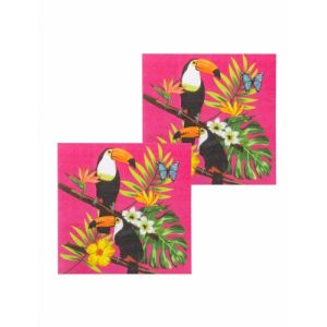 Image de Serviettes en papier - Toucan x 12