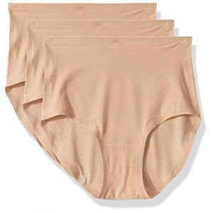 Image de Chantelle 1007 - Culotte - Lot de 3 - Femme - Ecru (Nude Wu) - Taille unique