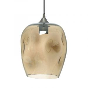 Prix Lampe Suspension Vintage Vicky 34cm Transparent & Gris