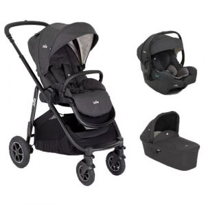 Joie Poussette TRIO Versatrax + I-Gemm 3 + Nacelle Ramble XL Shale - Noir