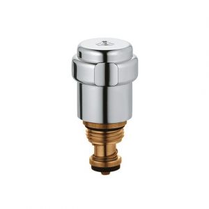 Grohe Composant supérieur 41818, poignée WAS DN15 avec clapet anti-retour, chrome, 41818000,