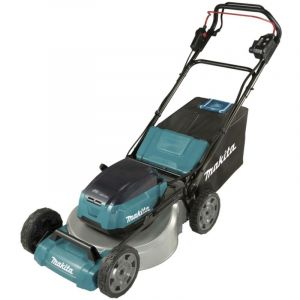 Makita Tondeuse 46 cm LXT 36 V DLM465PT4 avec 4 batteries 18 V 5,0 Ah et chargeur rapide