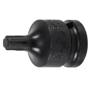 BGS Technic DOUILLES EMBOUTS 1/2 IMPACT A CHOCS TORX COURT DE T20 A T70 - RONDELLE FREIN DE TORX-T45-CHOC