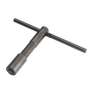 Rohm Accessoire pour mandrin de tour &agrave; 3 mors DURO, cl&eacute; de s&eacute;curit&eacute; avec goupille d'&eacute;jection, Taille : 200 mm, Quatre pans 12 mm