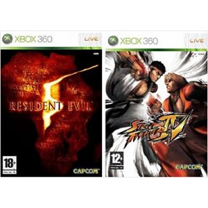 Resident Evil 5 + Street Fighter IV [XBOX360]
