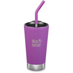 Klean Kanteen Tumbler Mug 473ml Vacuum Insulated, berry bright matte Bols & Tasses