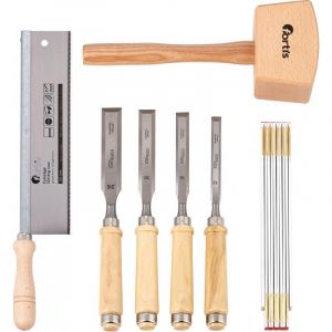 FP Module outils pour bois 7- pièces - 4053569777957 Marron