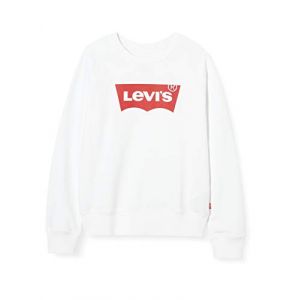 Levi's Sweat-shirt enfant KEY ITEM LOGO CREW - Couleur 10 ans,12 ans,14 ans,16 ans - Taille Blanc