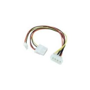 Lindy 33127 - Câble d'alimentation Molex pour lecteurs internes 0.25m