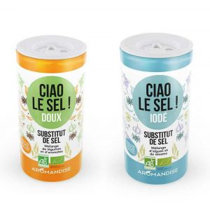 Aromandise Duo de susbtituts de sel : Doux et Iodé