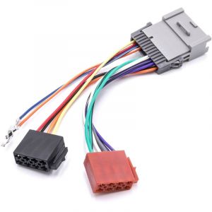 Vhbw Adaptateur autoradio ISO Compatible avec Chevrolet Corvette 2005-2010 modèle de Voiture
