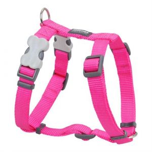 Harnais pour Chien Lisse 2539 cm Fuchsia