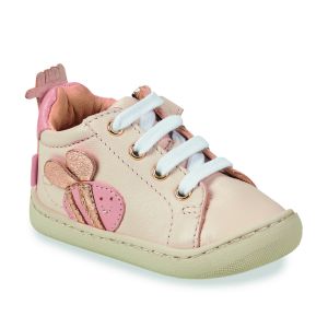 Easy Peasy Baskets montantes enfant MY DODU LACET ABEILLE Rose - Taille 24