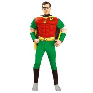 Rubie's Déguisement Luxe Robin Muscle 3D - Adulte