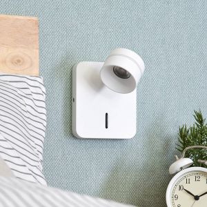 Led Applique Murale 'Vidda' en m&eacute;tal pour salon & salle &agrave; manger - blanc