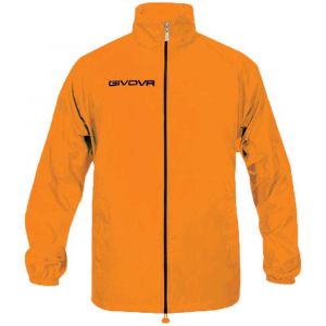 Image de Givova, pluie basico, orange fluo, 2XS
