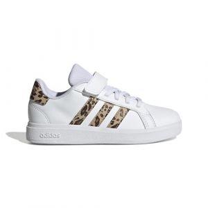 Adidas Baskets basses enfant GRAND COURT 2.0 EL C Blanc - Taille 28,29,35,31 1/2,28 1/2