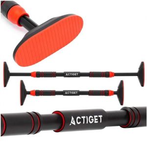 Actiget Barre De Traction T&eacute;lescopique 72-105 Cm En Acier, R&eacute;glable Au Cadre De La Porte