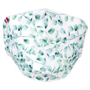 Ruedelafete Masque lavable tissu imprimé Feuillage