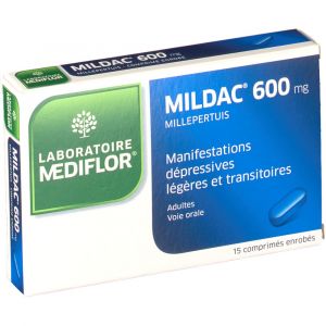 Merck Mildac 600 mg - 15 Comprim&eacute;s