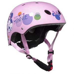 Casque vélo avec molette réglage enfant Disney V3 Minnie 54-58