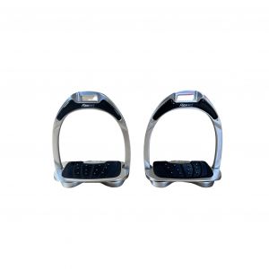 &Eacute;triers Aluminium Inclin&eacute; Ultra-Grip Gris/Alu/Bleu Marine Flex-On