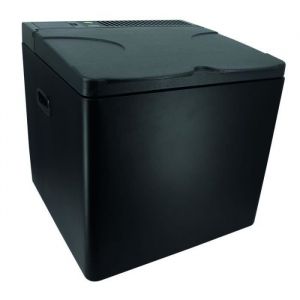 Glacière à Absorption EZA - 42L - 3 Sources d'Energie - Portable Camping-car Bateau Voiture Noir