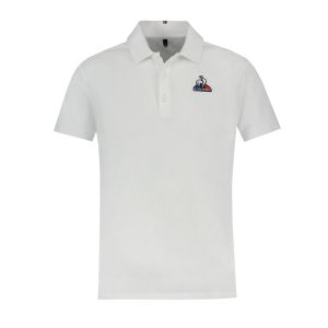Le Coq Sportif Polo Essentiels N&ordm;1 manche courte blanc pur - L