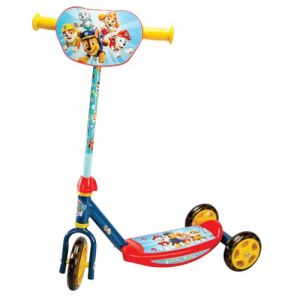 Smoby Pat' Patrouille - Patinette 3 Roues - Guidon Ajustable - Hauteur Maximum 67 cms - Repose Pied Antidérapant - Jusqu'à 20 Kgs - A Partir de 3 Ans