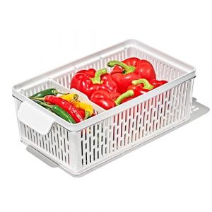 Oxo Poubelle de taille moyenne, 35,1 x 18,8 x 11,9 cm, blanc