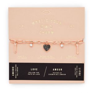 Fossil Bracelet JF03290791 - VINTAGE MOTIFS Acier Doré Rose Femme