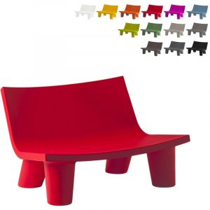 Slide Canap&eacute; 2 places Low Lita Love / L 118 cm rouge en mati&egrave;re plastique