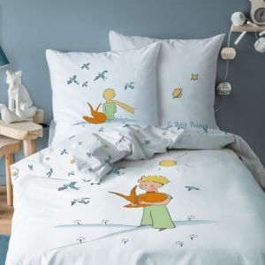 Image de Matt & Rose LE PETIT PRINCE Parure de lit imprimée 100% Coton, Birds 140x200 cm