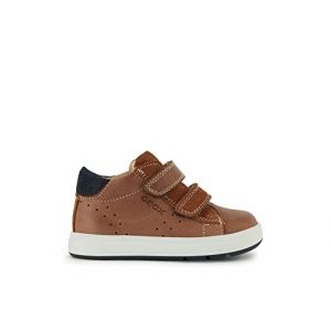 Geox Chaussures basses à semelle cuvette et double bride autoagrippante Naturel - Taille 21