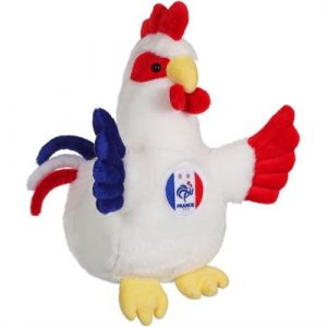 Peluche Coq FFF Sonore GIPSY TOYS 25 cm